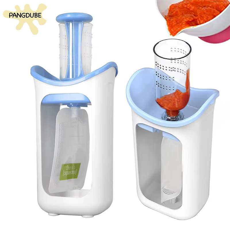 Baby Food Grinding Bowl - 10pcs 음식 디스펜서 가방과 아기 과일