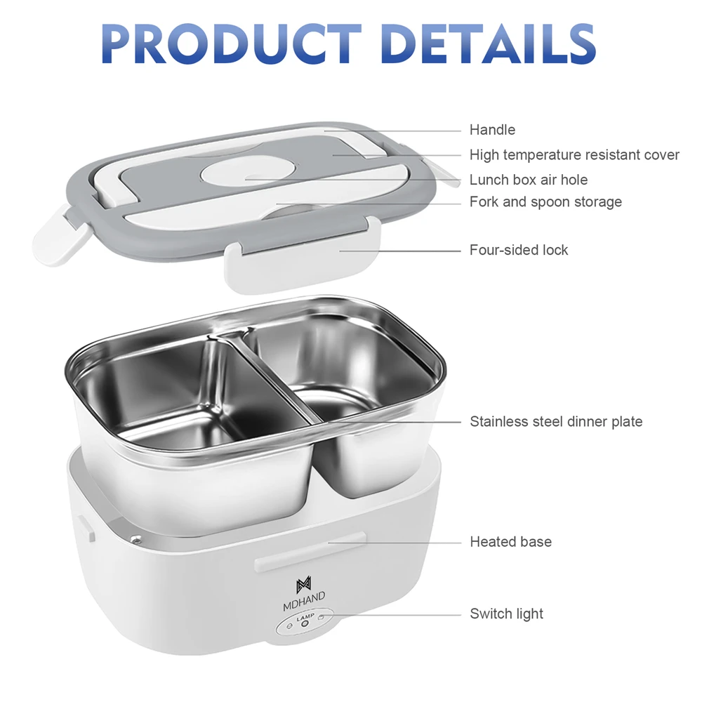 전기 도시락 식품 워머 휴대용 식품 히터, 자동차 또는 - Baby Food Warmer Portable 리뷰 및 가격