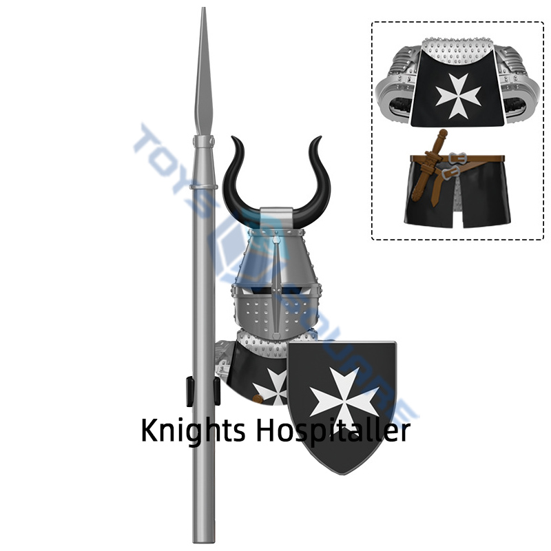 중세 튜턴 기사 Hospitaller 모델 블록 MOC - Lego Set Creator 리뷰 및 가격