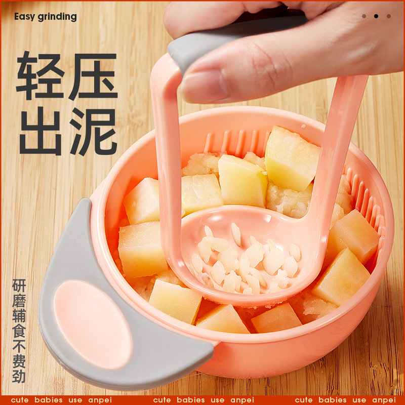 아기 음식 분쇄기/아기 과일 감자 수동 퓨레/음식 세트 - Baby Food Grinding Bowl 리뷰 및 가격