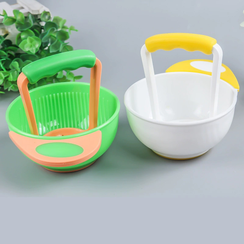 아기 보완식품 분쇄 그릇 세트 - 어린이용 수동 과일  - Baby Food Grinding Bowl 리뷰 및 가격