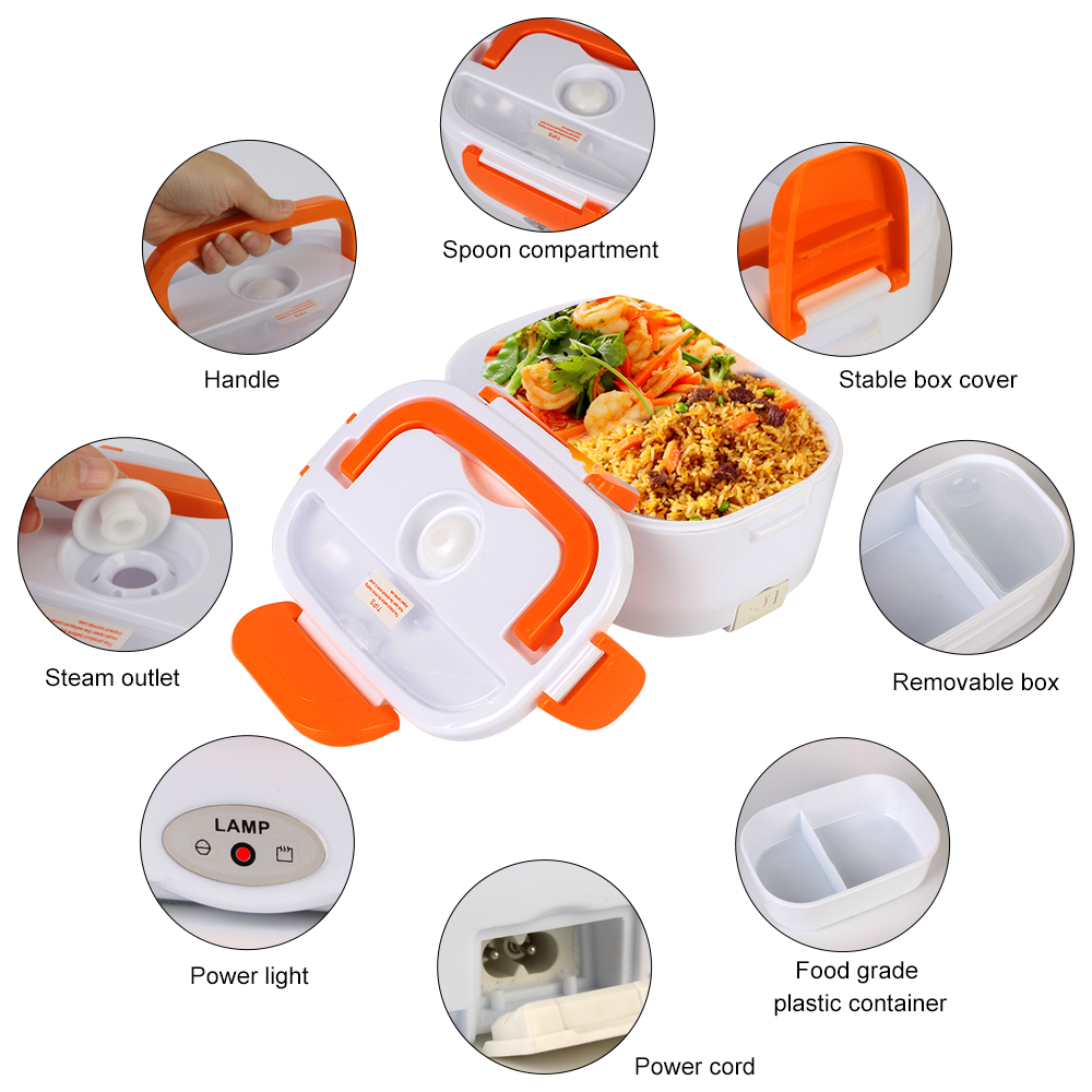 급속 가열 식품 용기 식기 전기 가열 도시락 12V 2 - Baby Food Warmer Portable 리뷰 및 가격