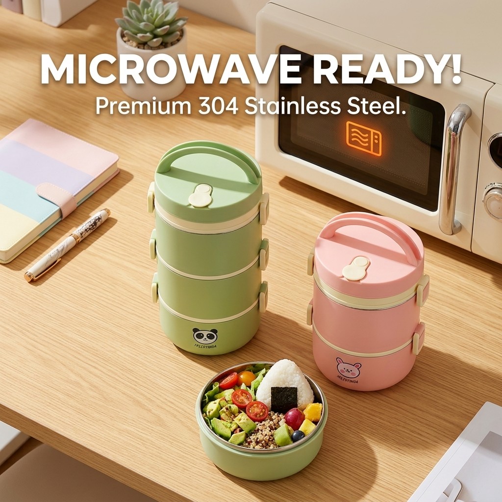 304 스테인리스 스틸 보온 도시락 세트 전자레인지 사 - Baby Food Warmer Portable 리뷰 및 가격