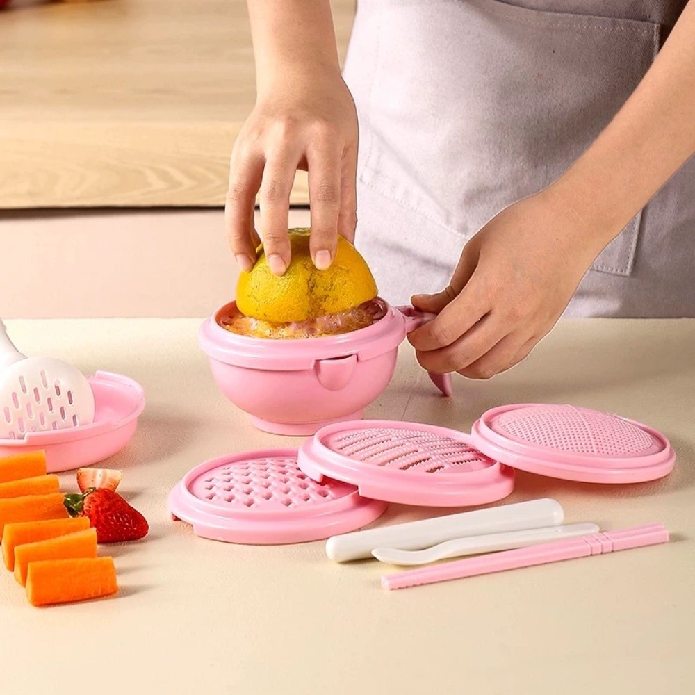 단색 아기 음식 분쇄기 다기능 수제 과일 퓨레 그레이터 - Baby Food Grinding Bowl 리뷰 및 가격